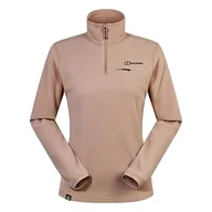 Kurtki damskie - Berghaus Damska kurtka polarowa Prism 2.0 Micro z zamkiem błyskawicznym, różowa glina, 10 - miniaturka - grafika 1