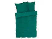 Pościel - LIVARNO home Pościel satynowa, 160 x 200 cm (Zielony) - miniaturka - grafika 1