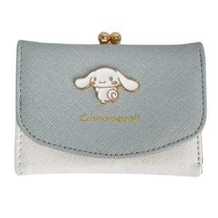 Portfel Rozkładany Na Zatrzask Cinnamoroll Biało Niebieski - Portfele - miniaturka - grafika 1