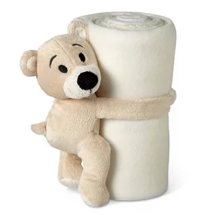 Koc Polarowy Z Misiem. - Koce - miniaturka - grafika 1