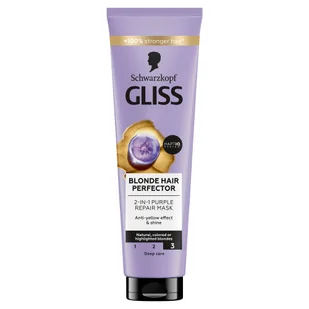 Gliss Blonde Hair Perfector Purple Mask - Maski do włosów - miniaturka - grafika 1