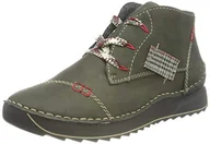 Moda i Uroda OUTLET - Rieker Damskie buty 51534, Forest szary rdza 54, 39 EU - miniaturka - grafika 1