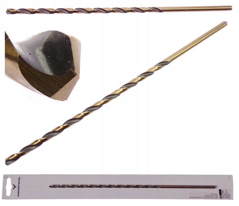 WIERTŁO DO METALU 6MM BARDZO DŁUGIE 6,0x330MM HSS