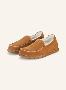 Birkenstock Kapcie Utti Shearling braun - Kapcie damskie - miniaturka - grafika 1