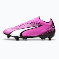 Piłka nożna - Buty piłkarskie PUMA Ultra Match MxSG poison pink/puma white/puma black - miniaturka - grafika 1