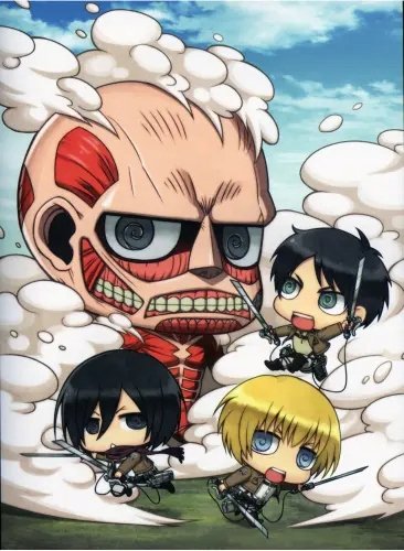 Plakat Anime Attack on Titan aot_039 A1+ (custom)