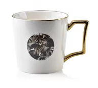 Kubki - Mondex Lumarko Lumarko Kubek 400ml H10x13.5x9.5cm Jungle HTPL0417 - miniaturka - grafika 1