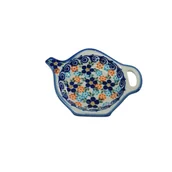 Świeczniki - Ceramiczna podstawka na herbatę Ceramika Bolesławiec - miniaturka - grafika 1