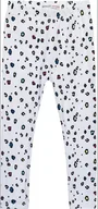 Legginsy - LEGGINSY DZIEWCZĘCE MINOTI BIAŁE W CĘTKI 158 - miniaturka - grafika 1