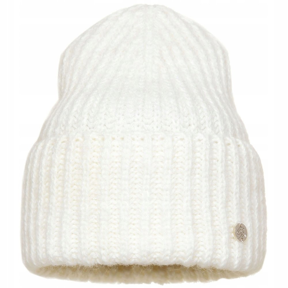 Czapka zimowa damska NATASHA Ecru