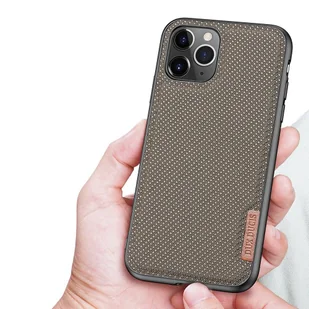 Dux Ducis Fino etui pokrowiec pokryty nylonowym materiałem iPhone 11 Pro Max zielony - Etui i futerały do telefonów - miniaturka - grafika 6