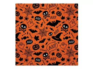 Paw Serwetki Halloween 33 x 33 cm 20 szt. - Dekoracje i nakrycia stołu na imprezę - miniaturka - grafika 1