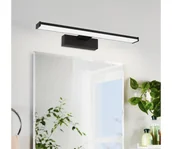 Lampy ścienne - Eglo 74061 - LED Łazienkowe oświetlenie lustra GALENZANA LED/7,4W/230V IP44 czarny - miniaturka - grafika 1