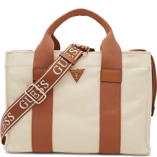 Torebki damskie - Guess Kuferek CANVAS II SMALL TOTE - grafika 1