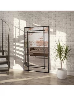 Lustro loft ze szprosami GABRIELA BIS- kolor ramy do wyboru, Lustra ze szprosami: 90x150 - Lustra - miniaturka - grafika 1