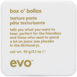 Evo Box O'Bollox Texture Paste (90g) - Kosmetyki do stylizacji włosów Evo Box O'Bollox Texture Paste (90g) - Kosmetyki do stylizacji włosów - miniaturka - grafika 1