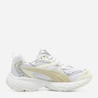 Bluzy sportowe damskie - Buty sportowe damskie do kostki Puma Morphic Metallic 397298-01 38 (5UK) Białe (4099686651923) - miniaturka - grafika 1
