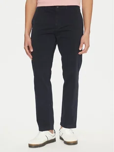 BOSS Chinosy 50534378 Granatowy Regular Fit - Spodnie męskie - miniaturka - grafika 1