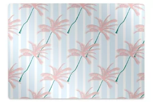 Mata na podłogę pod krzesło Liście palmowe 140x100 cm - Podnóżki, podpórki, podkładki - miniaturka - grafika 1