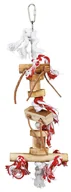 Klatki i wyposażenie dla ptaków - Trixie Zabawka z rzemykami drewniana 35 cm - miniaturka - grafika 1
