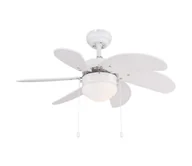 Wentylatory sufitowe - Globo Lighting lampowentylator Rivaldo E14 03302 - miniaturka - grafika 1
