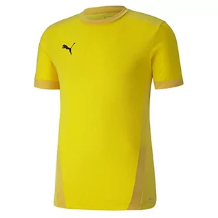 Koszulki męskie - PUMA PUMA Koszulka męska Teamgoal 23 Jersey żółty Fluo Yellow-puma Black L 704171 - grafika 1