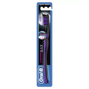Oral-B Oral-B Allrounder Black Szczoteczka manualna do zębów medium - Szczoteczki do zębów - miniaturka - grafika 1