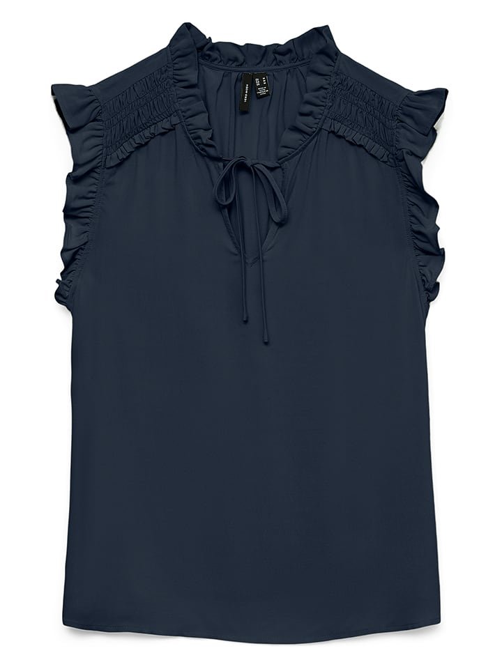 Vero Moda Bluzka w kolorze granatowym