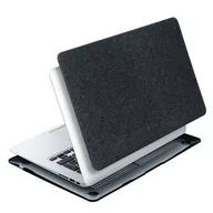 Części i akcesoria do laptopów - Etui CASE do Macbook AIR 13 M1 A1932 A2179 A2337 BROKATOWO-CZARNY - miniaturka - grafika 1