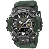 Zegarki męskie - Zielony zegarek Męski Casio G-Shock Mudmaster Carbon Core GWG-B1000-3AER - miniaturka - grafika 1