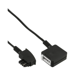 InLine TAE-N Telefoniczny przedłużacz Kabel TAE-N męski żeński 3m 18853 - Patchcordy - miniaturka - grafika 1
