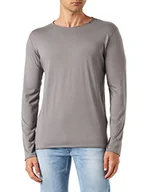 Koszulki męskie - Replay Męski T-shirt M3592, szary (Steel Grey), 3XL, 319 Steel Grey, 3XL - miniaturka - grafika 1