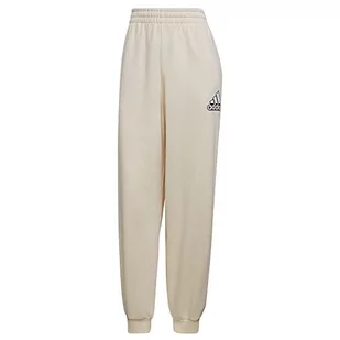 adidas, W Bluv Q1 Pt, spodnie do biegania, Wonder biały/biały, XL, damskie - Spodnie rowerowe - miniaturka - grafika 1