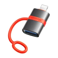 Adaptery i przejściówki - Adapter USB-A do Lightning McDodo OT-3810 (czarny) - miniaturka - grafika 1