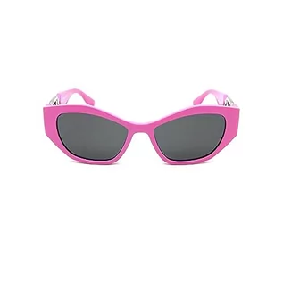 Okulary przeciwsłoneczne - KARL LAGERFELD KL6086S, okulary, Fuchsia, 54 damskie, Fuchsia, 54 - grafika 1