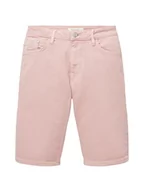Spodenki damskie - TOM TAILOR Męskie szorty bermudy o luźnym kroju, 11055 – Morning Pink, 30 - miniaturka - grafika 1
