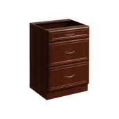 Szafki kuchenne - Szafka Dolna Stojąca 3 Szuflady D60S3 Sycylia Milano Gała Meble Orzech Milano - miniaturka - grafika 1