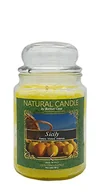 Świece - Nature Candle 167321 świeca zapachowa Sicily, 100% wegański wosk, 580 g, różne kolory - miniaturka - grafika 1
