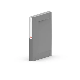 ORPLAST Plastikowy segregator na dokumenty NewBINDER 35mm szary 6083-uniw - Segregatory - miniaturka - grafika 1