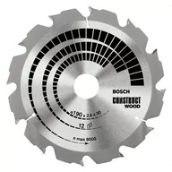 Akcesoria do elektronarzędzi - Bosch Piła tarczowa Construct Wood, 450x3,8x30x32z - miniaturka - grafika 1