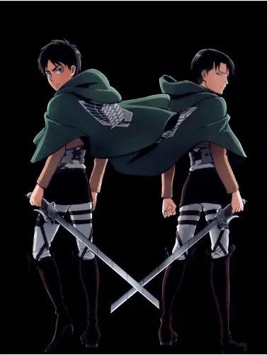 Plakat Anime Attack on Titan aot_043 A1+ (custom)