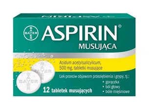 Bayer Aspirin Ultra Fast 12 szt. - Przeziębienie i grypa - miniaturka - grafika 1