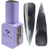 Lakiery hybrydowe - COLOR GEL POLISH "DNKa", 12 ml #0147 Bohemian Cat's Eye - miniaturka - grafika 1