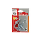 Kotwy - Kotwa sprężynowa typu "parasolka" z hakiem półpełnym M4 x 50 Wkręt-met - miniaturka - grafika 1