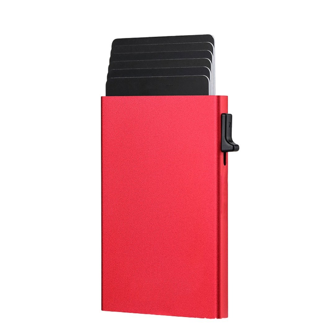 PORTFEL ETUI ANTYKRADZIEŻOWE BLOKUJĄCE SYGNAŁ NA KARTY PŁATNICZE DOWÓD