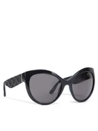 Okulary przeciwsłoneczne - Guess Okulary przeciwsłoneczne GU00130 Czarny - miniaturka - grafika 1