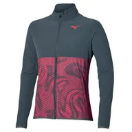 Kurtki męskie - Kurtka męska Mizuno Charge Printed Jacket Turbulence XL - miniaturka - grafika 1