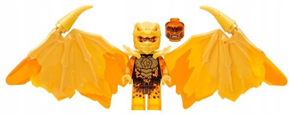 Minifigurka LEGO Ninjago - Cole Golden Dragon njo0781