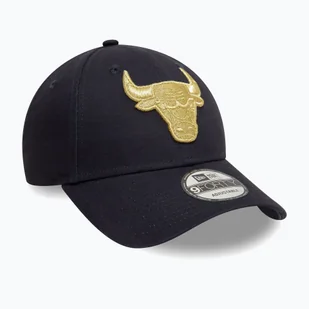 Czapka z daszkiem New Era Metallic 9Forty Bulls navy WYSYŁKA W 24H 30 DNI NA ZWROT - Czapki damskie - miniaturka - grafika 1
