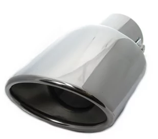 Końcówka Tłumika Nierdzewna Owalna Elipsa 53 Mm - Układ wydechowy - akcesoria - miniaturka - grafika 1